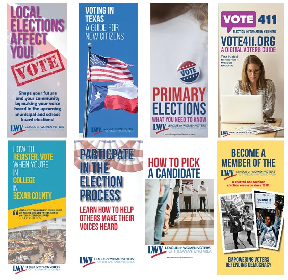 LWVSA Brochure Covers
